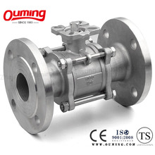 Three Pieces Flanged Ball Valve